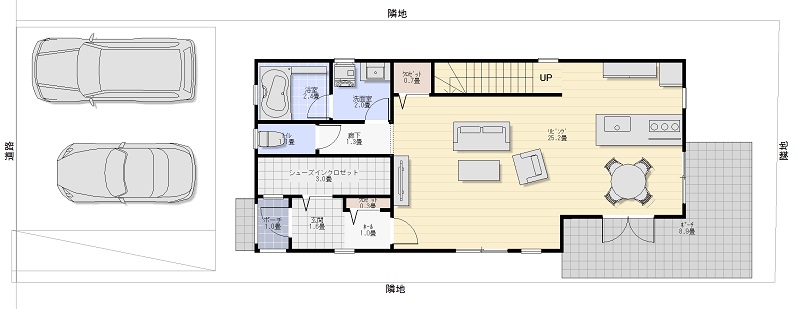 2.5階間取り№1