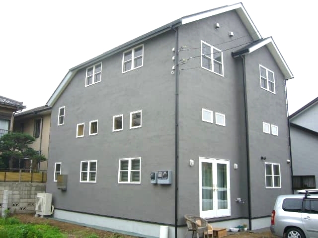 2.5階建ての家