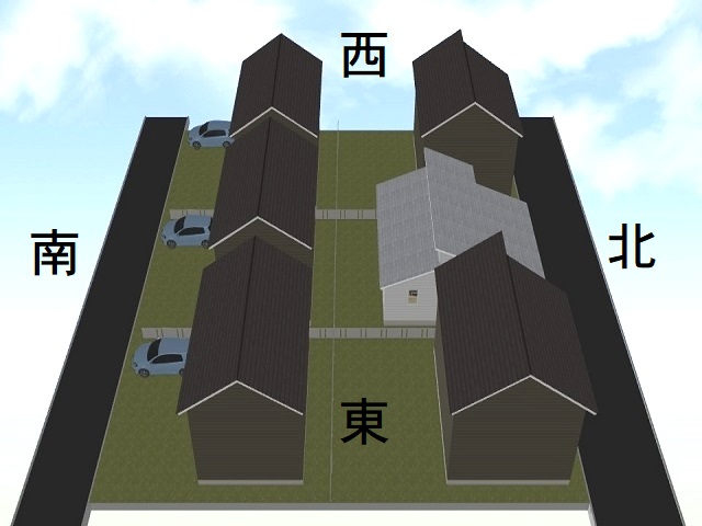 平屋日当り