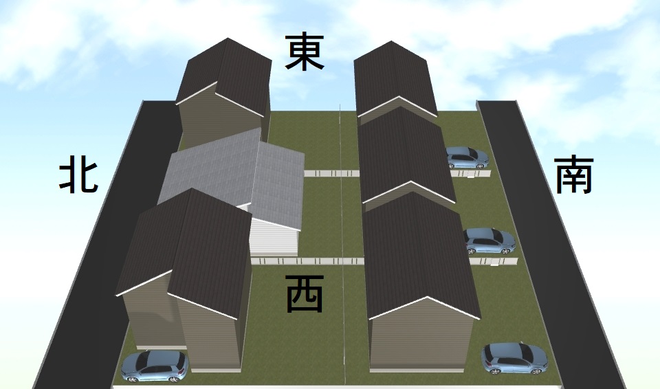 平屋日当り