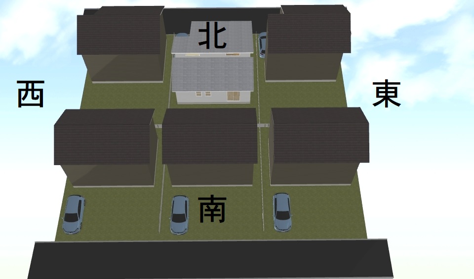 平屋日当り