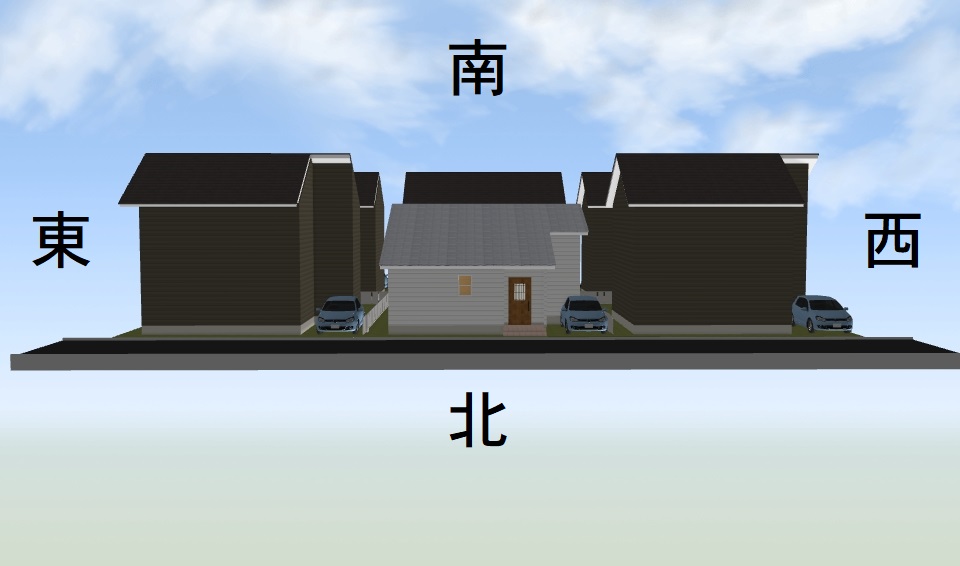 平屋日当り